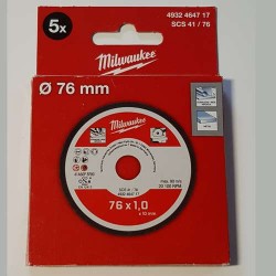 Milwaukee disque à tronçonner SCS 41 / 76 mm