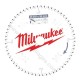 Milwaukee lame carbure 60 dents alu diamètre 235 mm