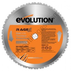 Evolution lame multi-usages RAGE 355mm
