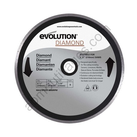 Evolution Disque diamant RAGE 210mm